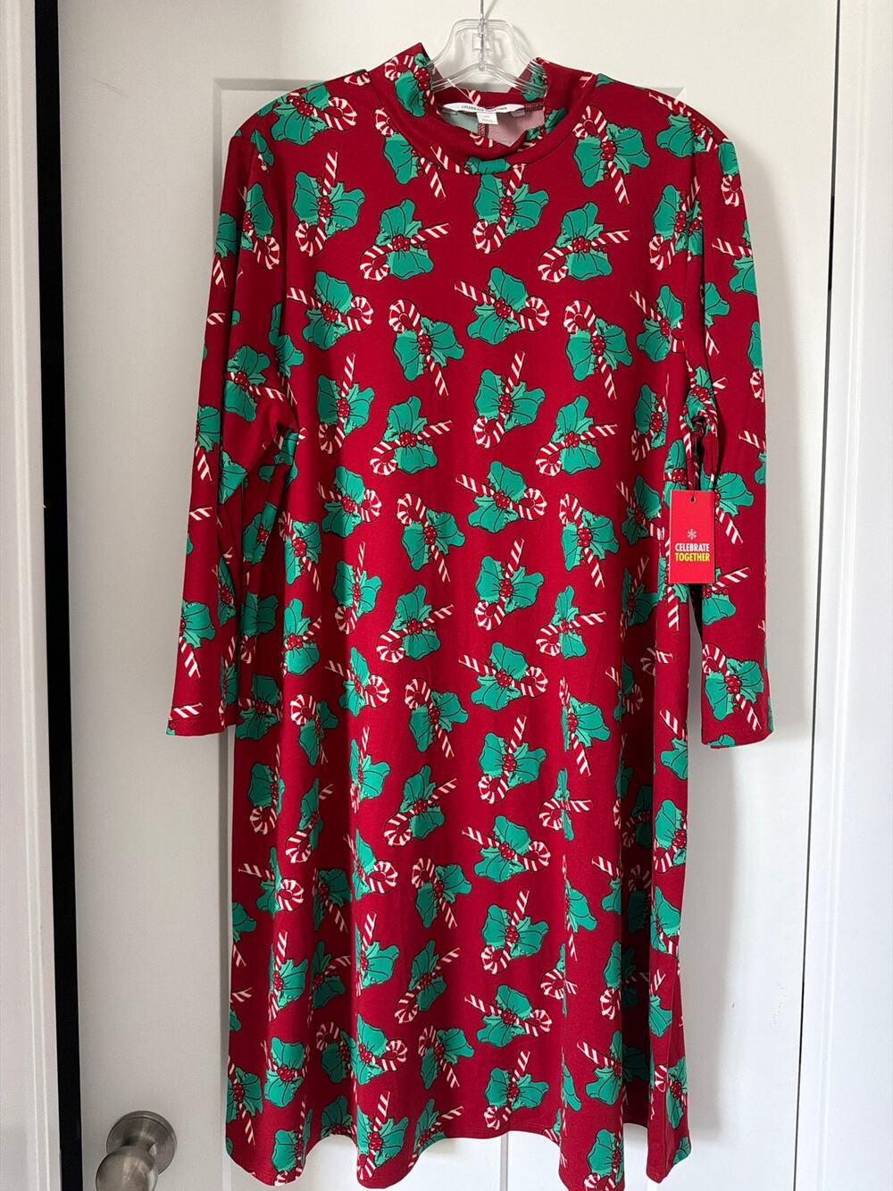 NWT Turtle Neck Christmas Dress